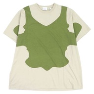 全新未使用 BURBERRY 2022SS 8052169 棉印花圓領短袖T卹，卡其色，M碼，義大利製造，正品，男士