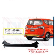 Toyota Sienta Rear Bumper Extension Cover 52151-0D010