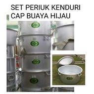 SET PERIUK KENDURI CAP BUAYA HIJAU