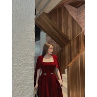 Women's dress Set 2 Piece, long beaded 2-strap dress with fashionable outer vestJacket for mtb women