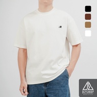D2SHOP Men's T-shirt with embossed R logo, Premium Cotton Blend fabric B-A2206