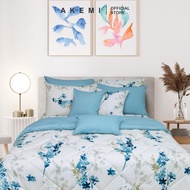 AKEMI Cotton Essentials Enclave Joy Comforter Set | 100% Cotton 650TC (Super Single/ Queen/ King)