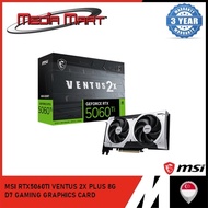MSI RTX5060TI VENTUS 2X PLUS 8G D7 GAMING GRAPHICS CARD