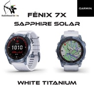 Garmin Fenix 7X Sapphire Solar นาฬิกา GPS พรีเมี่ยมมัลติสปอร์ต จอสัมผัส ตรวจวัดสุขภาพ ✅รับประกันศูนย์ไทย