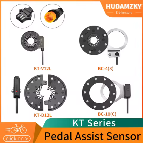 Ebike KT PAS Pedal Assistant Sensor BZ-4/V12L/D12L/10C 8/12 Magnet Ebike 36V/48V/52V PAS for Electri