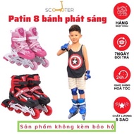 Size Adjustable Children's Roller Skates, Roller Skates for Boys and Girls (Free 2 Hexagonal Bars)..