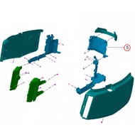 100% ORIGINAL YADEA E8S PRO CENTER COVER // 64333-DE8S-0100 100% ORIGINAL YADEA E8S PRO