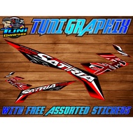 SUZUKI RAIDER 150 FI SATRIA HAYABUSA DECALS