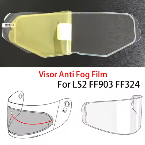 Helmet Visor Film Anti Fog Film Sticker For LS2 FF903 FF324 Helmet Lens Accessories Anti-fog Patch