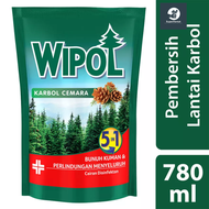 WIPOL Karbol Disinfectan Classic Pine Refill - 780ml