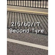 215/60/17 (MAXXIS) (HARGA 2 BIJI TAYAR)TAYAR TERPAKAI/SECONDHAND TYRE GOOD CONDITION