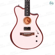 Kazuki Hybrid Guitar Acoustacaster TL กีตาร์ไฮบริด ได้ทั้งแบบ กีตาร์ไฟฟ้า และ กีตาร์โปร่ง ทรงTele