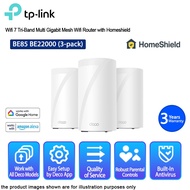 TP-Link Deco BE85 3-PACK BE22000 Tri-Band Whole Home Mesh WiFi 7 System With 10 Gbps Network
