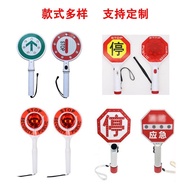 Sign Flash Charging Manufacturer Warning stop Production Baton stop Sign Traffic Slow Word Handheld 