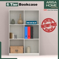 ArisaHome 6-8-9-12 Tier Bookcase / 6-8-9-12 Cube Bookcase / Almari Buku / Rak Buku Rack Shelf / Book