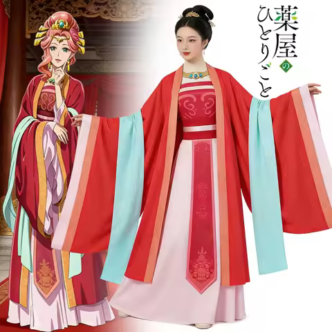 Anime The Apothecary Diaries Gyokuyou Cosplay Costume Traditional Chinese Imperial Concubine Dress f