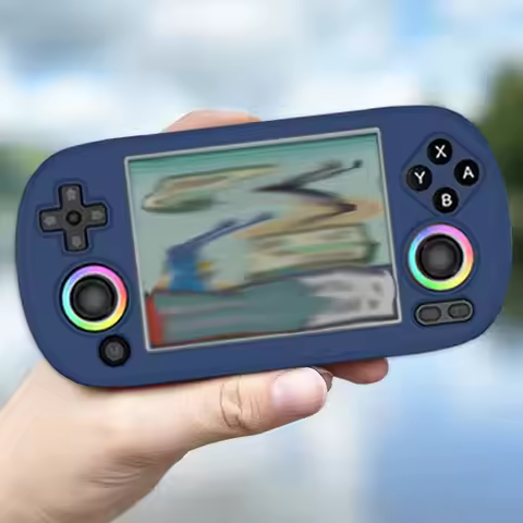 ANBERNIC RG40XX H Handheld Game Console 4'' Screen Linux System RGB Effect RG40XXH Video Player Trim