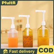 1100ml Coffee Syrup Dispenser with Pump Scale Drip Dispenser, 5/8/10CC.