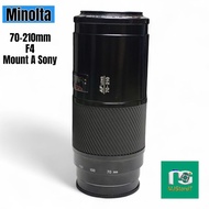 Minolta AF 70-210mm F4 (32) Macro BEERCAN + Hood