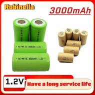 1.2V Ni-MH Rechargeable Battery SC Battery Ni-MH Battery NI-MHSC3000MAH High Rate 10C Rechargeable