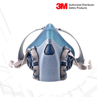 3M™ 7503 ไซส์  L หน้ากากครึ่งหน้าชนิดไส้กรองคู่  ซิลิโคน ขนาดใหญ่ (เฉพาะหน้ากาก)