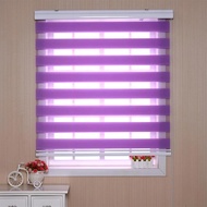 RNS Bidai Tingkap | Modern Zebra Blinds | Blind Curtain | Zebra Bidai Outdoor | Roller Blind | Stock