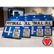 SHIMANO PITBULL X4 BRAIDED 150M/300M