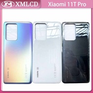 For Xiaomi Mi 11T back cover battery 11T Pro Battery Cover Back Glass Panel Rear Door Housing