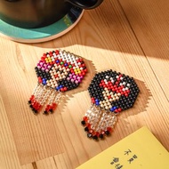 【原風藝站】串珠電冰箱貼 | 原住民 族服 台灣印象