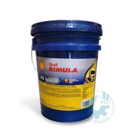 《油工坊》SHELL RIMULA R5 LE 10W30 20L 重車柴油引擎機油 CK4/六期環保