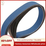 6Pcs 2 x 72 Inch 120 Grit Zirconia Sanding Belts Metal Grinding Polishing