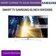 Smart Tv Samsung 65 Inch Curved Lengkung Suhd Quantum Dot 9 Series New