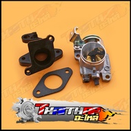 เรือนลิ้นเร่ง +คอหรีด 28/30 wave110i 2011-2018 dream supercup wave125i ปลาวาฬ msx ใบปิดสนิท มาตราฐา