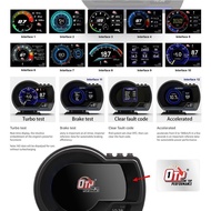OTP-H06+ Car OBD OBD2 Meter Speedometer Gauge P6 GPS HUD Water Temp Turbo Proton Honda Perodua Toyot