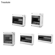 TREA Circuit Breaker Distribution Box Outdoor Electric Junction Box 3 5 8 12 18Ways Power Distributi