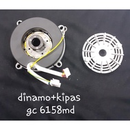MESIN Typical Servo Sewing Machine Dynamo + Fan GC6158MD / GC 6158 Md