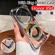 Casing For Honor X9d X9c X9b X9a X9 smart X9csmart HonorX9d X9 d 2025 Clear Four Corner Anti Fall Wi