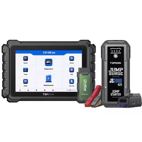 TOPDON ONE Lite OBD2 Scanner J2534 All System Code Reader Car Diagnostic Tool Auto-VIN 50+ Maintenan