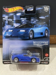 Xe mô hình đồ chơi bánh cao su Hotwheels 1:64 PREMIUM - 94 Bugatti EB110