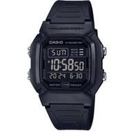 【柒號本舖】CASIO 卡西歐電子錶 學生錶- W-800H-1B  台灣公司貨