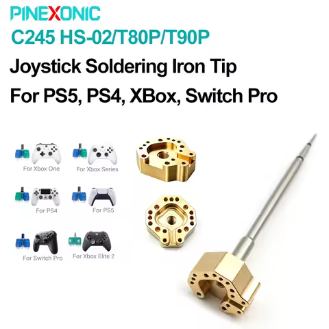 C245 Rapid Heating Soldering Tip for HS-02A/T80P/T90B, Game Controller Joystick Repair Tip Compatibl