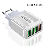 20W Multi ports USB Charger Fast Charging Charger Quick Charger 3.0 For Samsung Galaxy S23 S22 Ultra