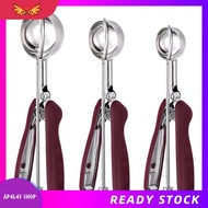 [ap4l43.] Cookie Scoop for Baking Set of 3, Ice Cream Scoop Stainless Steel, Cookie Dough Scoop, Cup
