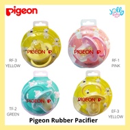 PIGEON Latex Rubber Pacifier - S/M/L (Pink/Yellow/Green)