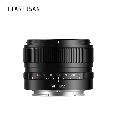 TTARTISAN AF Full Frame 40mm F2 Prime Lente E Z Mount for Sony A7iii A7iv Fx30 Nikon Z5 ZF Z6ii Digi