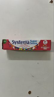 Systema Super Smile Strawberry Rush Toothpaste Kids 8+ Yrs 獅王Systema兒童牙膏士多啤梨味 8歲+