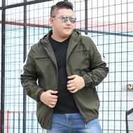 Jaket Kasual Kasual Lelaki Musim Luruh Lelaki Longgar Plus Lemak Plus Saiz Baju Lelaki Jaket Sukan L