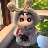Ready Stock Milk Huhu Shinchan Crayon Home Decoration Gift Car Key Ring