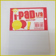 ℗ ▬ ❀ IPAD 1/2 crosswise and 1/2 lengthwise paper per ream