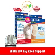EBENE Knee Guard With Bio Ray and Tourmaline